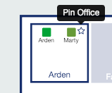 pin an office